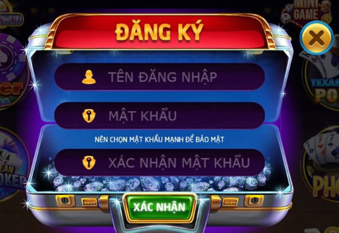 Các bước đăng ký thành viên trên Rikvip
